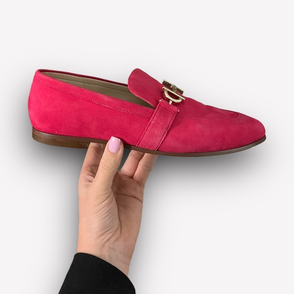 COLE HAAN GRAND360 Bright Berry Eco Flora Suede GRAND 360 SIZE 8B LOAFERS - Picture 5 of 10